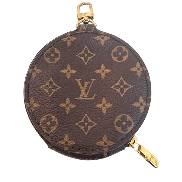 Louis Vuitton Monogram Multi Pochette Accessories Round Coin Purse. - Picture 7 of 10